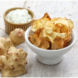 Chips de topinambours épicées
