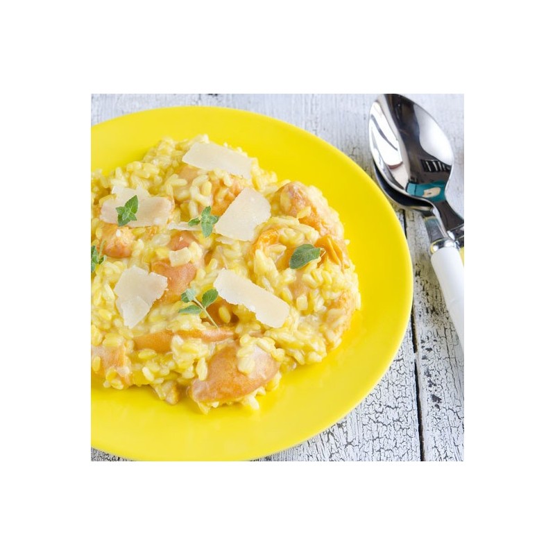 Abricots en risotto au lait d'amande Abricots en risotto au lait d'amande