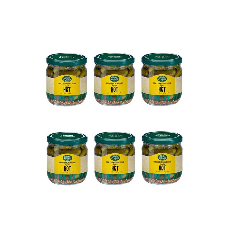 cornichons hot