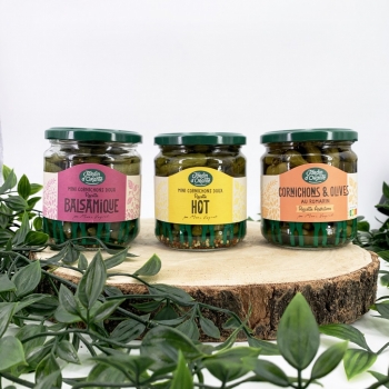 Des cornichons & pickles en apéritifs !